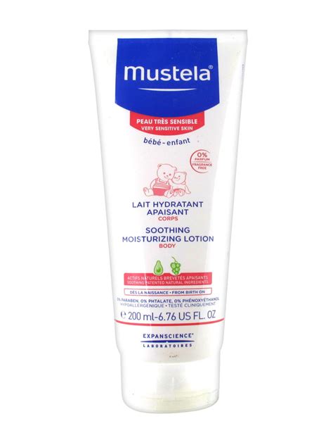 mustela soothing moisturizing lotion 200ml